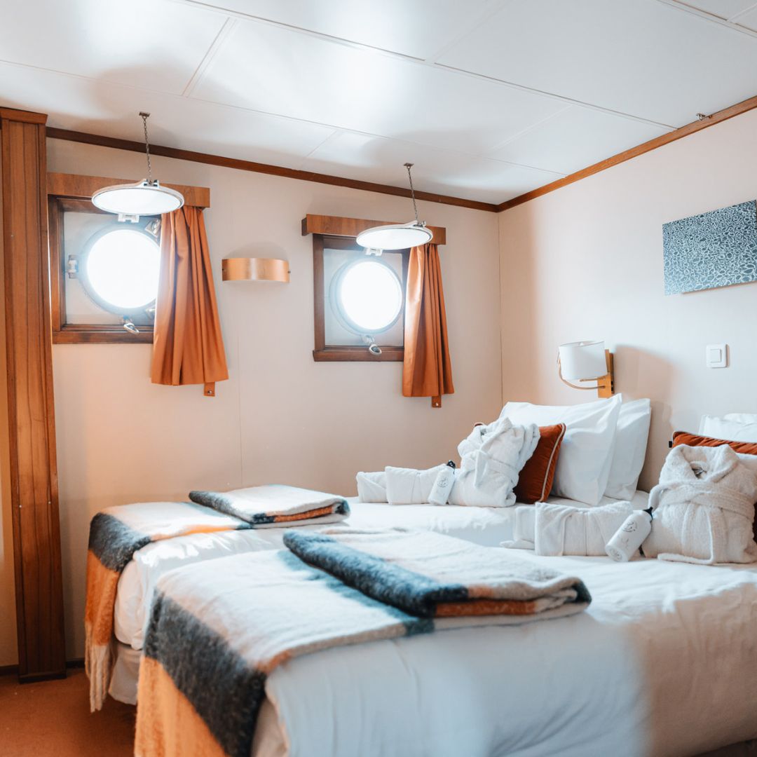 Suite Alizée à bord de Polarfront