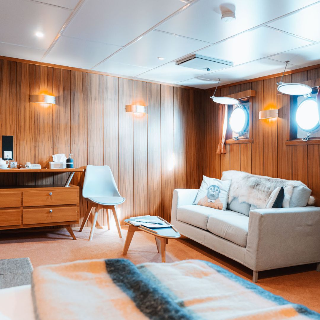 Suite Sirocco à bord de Polarfront