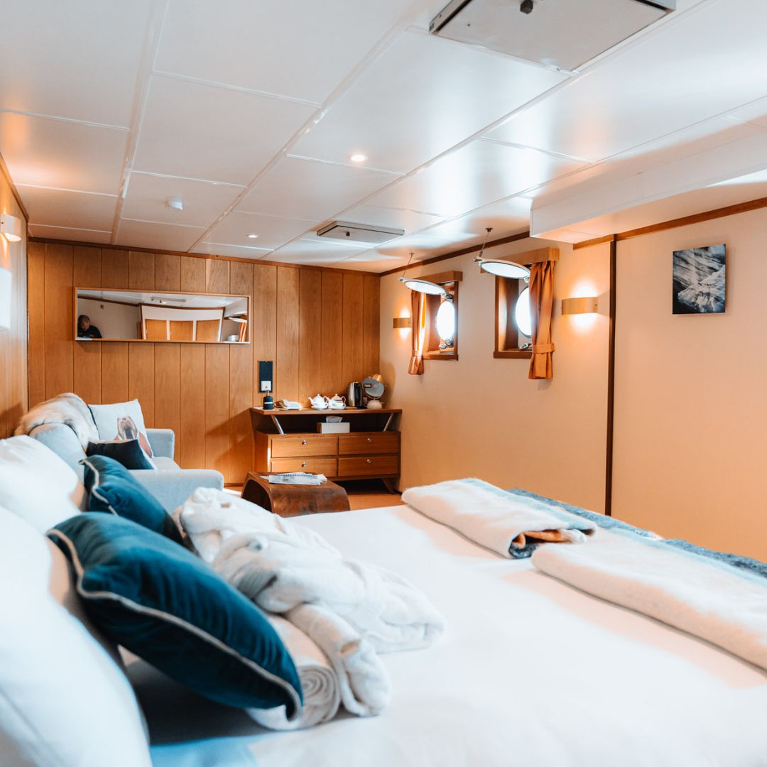 Suite Harmattan à bord de Polarfront