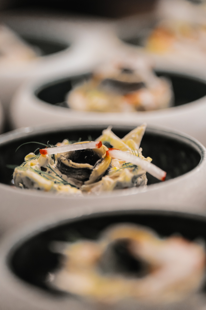 A dish prepared by Polarfront’s chefs