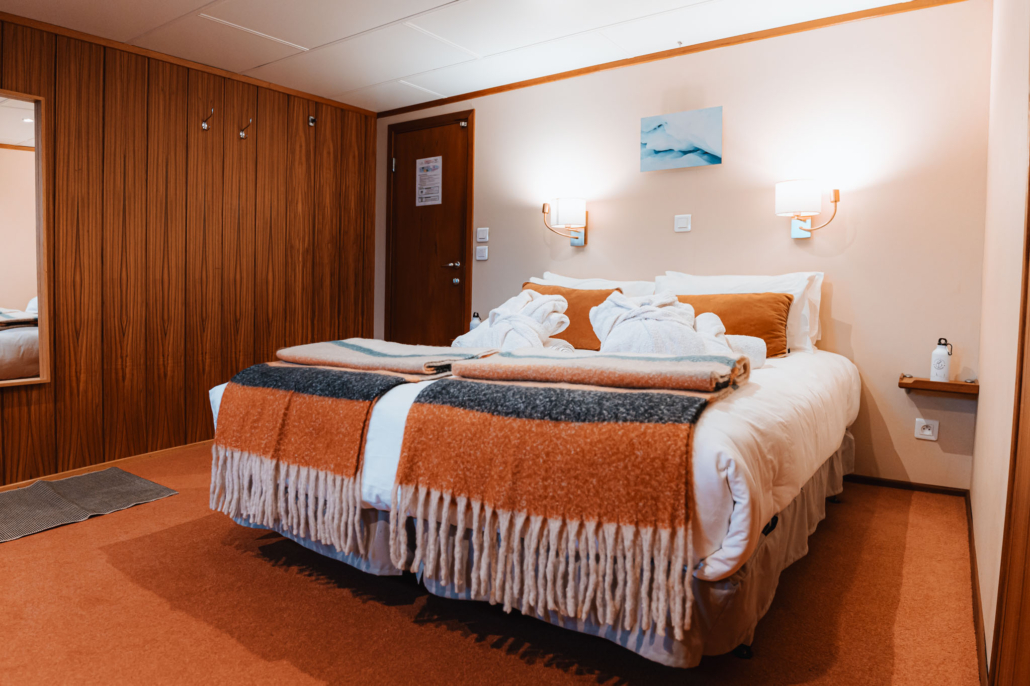 A suite aboard Polarfront