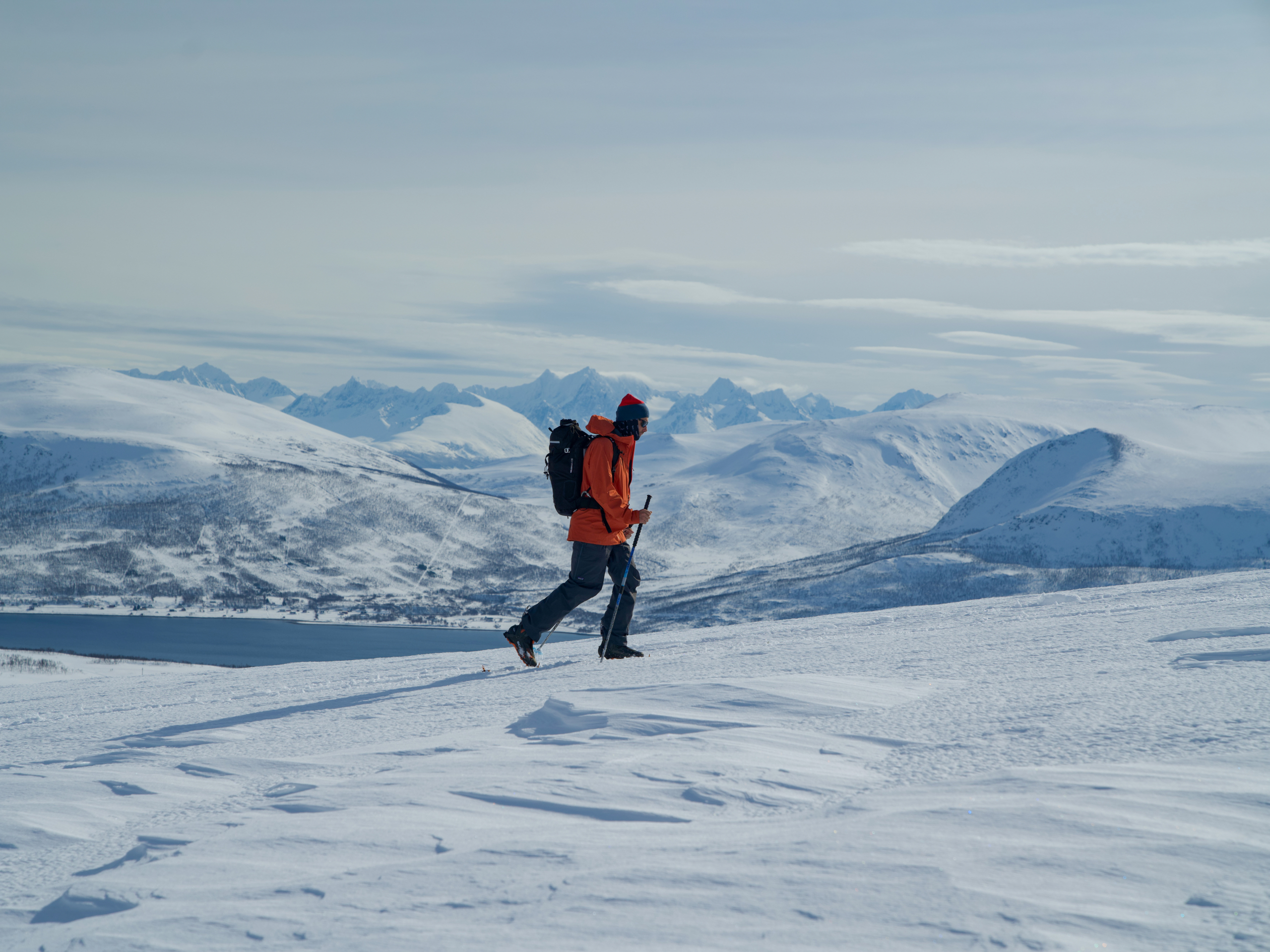 Ski touring in the Lyngen Alps